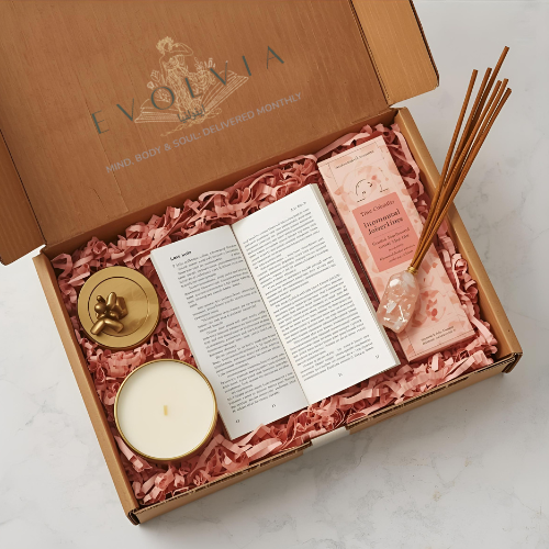Evolvia Silver: Monthly Book Subscription Box